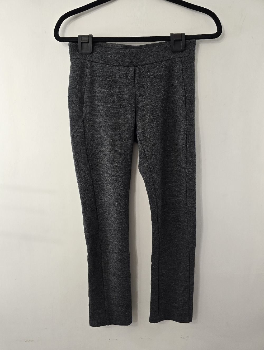 Ibex Merino Wool Leggings Charcoal Heather Gray Fitted Pants Gorpcore Casual XS